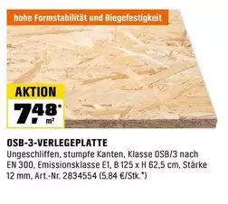 OSB-3-VERLEGEPLATTE