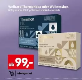 Box - Thermenbox oder Wellnessbox