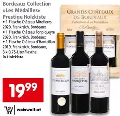 Bordeaux - Collection Les Médailles Prestige Holzkiste