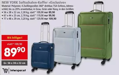 Softschalen-Koffer Exclusive