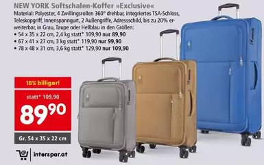 Softschalen-Koffer »Exclusive