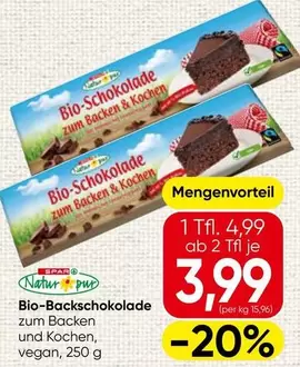 Vegan - Backschokolade zum Backen und Kochen