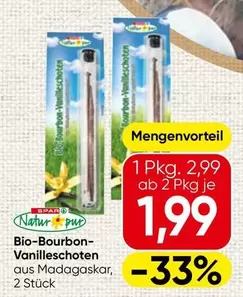 Bio - Bourbon-Vanilleschoten