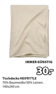 Tischdecke HEIFRYTLE