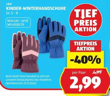 KINDER-WINTERHANDSCHUHE