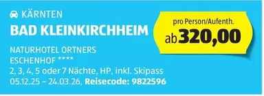 Hp - BAD KLEINKIRCHHEIM