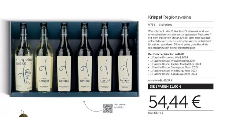 Weiss - Kripel Regionweine