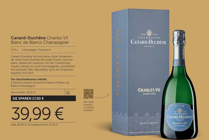 Kleine - Charles VII Blanc de Blancs Champagner