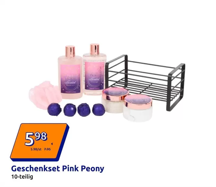 Pink - Geschenkset  Peony