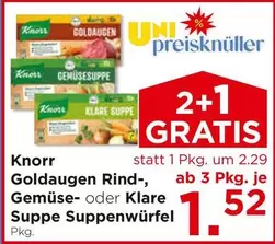 Goldaugen Rind-, Gemüse- oder Klare Suppe Suppenwürfel
