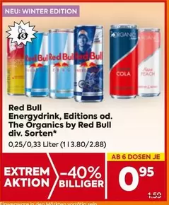 Red Bull - Energydrink, Editions od. The Organics