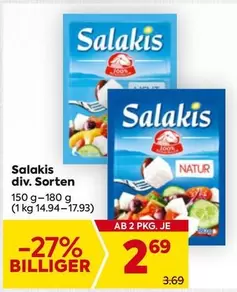 Salakis div. Sorten