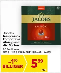 Nespresso-kompatible Alukapseln