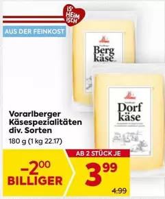 Berg - Vorarlberger Käsespezialitäten