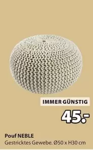 Pouf NEBLE