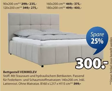 Bettgestell VEMMELEV