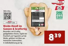 Ama - Weide-Hendl im Ganzen & bratfertig