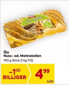 Nuss- od. Mohnstollen