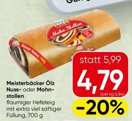 Nuss- oder Mohn- stollen