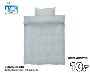 Bettwäsche LINE