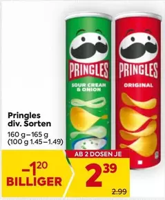 Pringles - div. Sorten