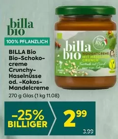Bio - -Schoko-creme Crunchy-Haselnüsse od. -Kokos-Mandelcreme