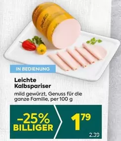 Leichte Kalbspariser