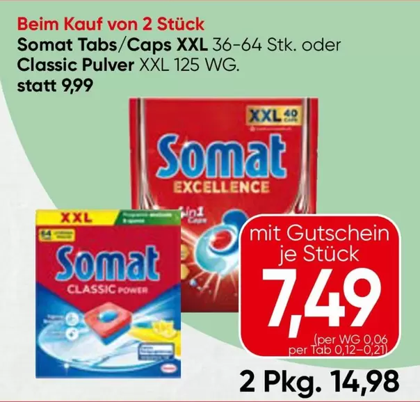 Tabs/Caps XXL oder Classic Pulver XXL