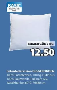 Entenfederkissen DIGGERONDEN