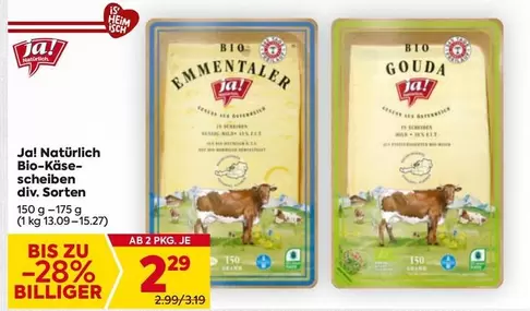 Bio - -Käse-scheiben