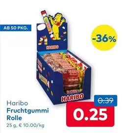 Haribo - Fruchtgummi Rolle