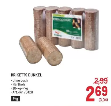 BRIKETTS DUNKEL