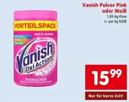 Pink - Pulver  oder Weiß