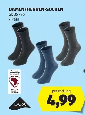 DAMEN/HERREN-SOCKEN