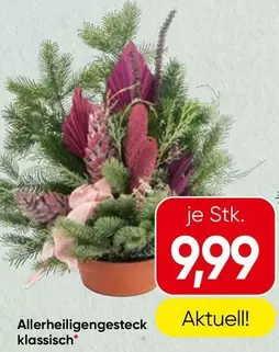 Allerheiligengesteck klassisch