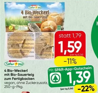 Vegan - Bio-Weckerl mit Bio-Sauerteig