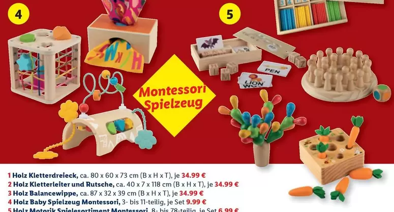 Holz Kletterdreieck, Holz Kletterleiter und Rutsche, Holz Balancewippe, Holz Baby Spielzeug Montessori