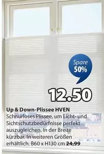 Up & Down-Plissee HVEN