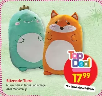 Orange - Sitzende Tiere