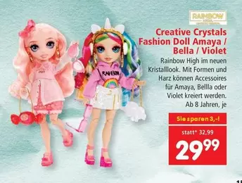 Rainbow - Fashion Doll Amaya / Bella / Violet