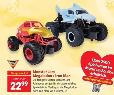 Monster - Megalodon / Iron Man