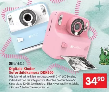 Kinder - Digitale Sofortbildkamera DKK500