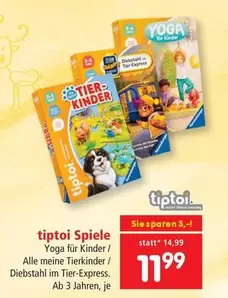 Kinder - Yoga für / Alle meine Tierkinder/ Diebstahl im Tier-Express