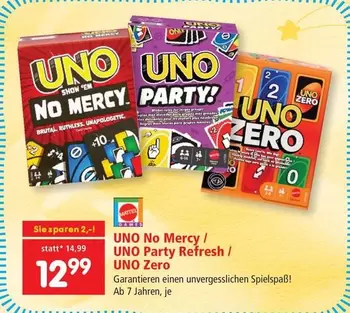 Party - UNO No Mercy / UNO  Refresh / UNO Zero