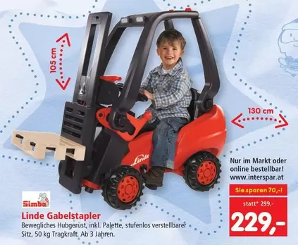 Palette - Linde Gabelstapler