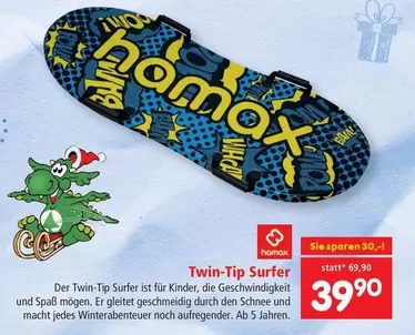 Kinder - Twin-Tip Surfer