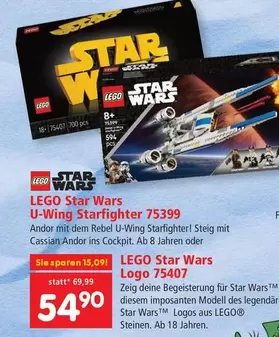 Logo - Star Wars U-Wing Starfighter 75399, Star Wars 75407