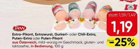 Ama - Extra-Pikant, Extrawurst, Gurkerl- oder Chili-Extra, Puten-Extra oder Puten-Pikant