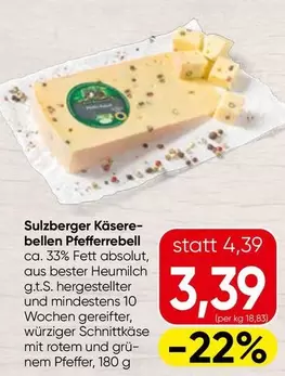 Sulzberger Käsere-bellen Pfefferrebell