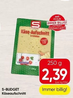 Käseaufschnitt